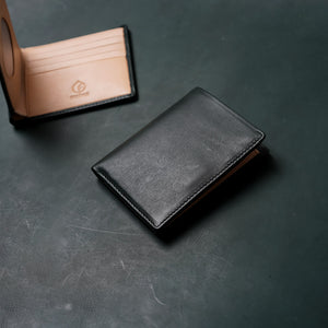 Bi-Fold Veg Tan Leather Wallet - FoStyleUSA