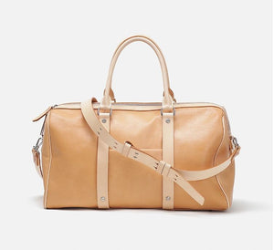 Vegetable Tanned Leather Weekend Bag - FoStyleUSA