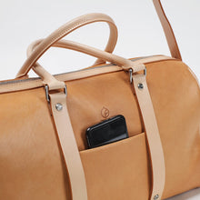 Load image into Gallery viewer, Vegetable Tanned Leather Weekend Bag - FoStyleUSA